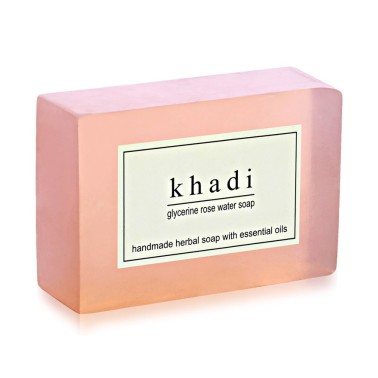 KHADI HERBAL EAU DE ROSE SAVON 