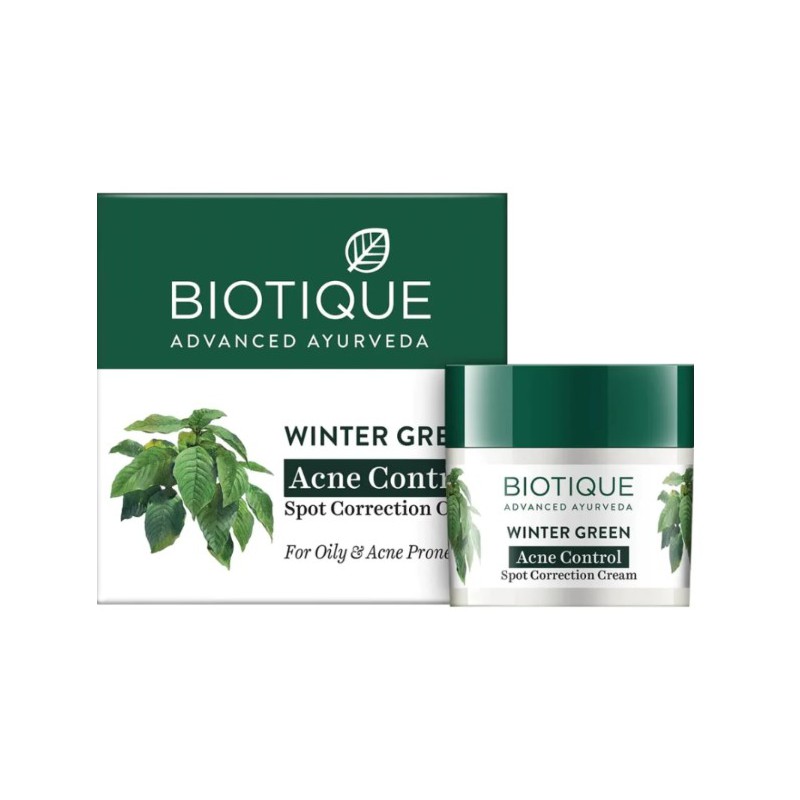 BIO WINTERGREEN - CRÈME ACNÉ & BOUTONS 16 GM