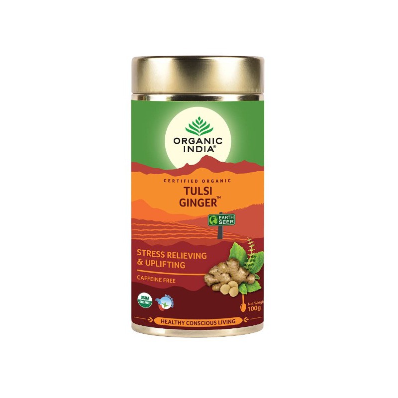 Tulsi Gingembre Boîte de 100g