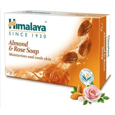 HIMALAYA SAVON AYURVÉDIQUE Á L'AMANDE POUR PEAU SÈCHE 125 GM