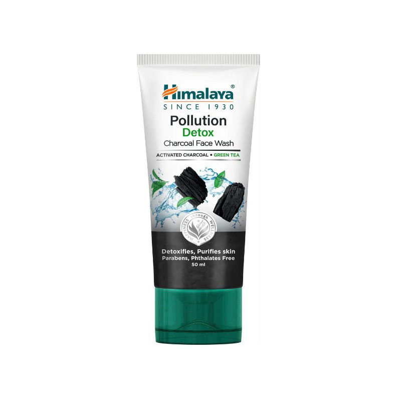 Himalaya Pollution Detox Nettoyant pour le visage au charbon de bois 150 g