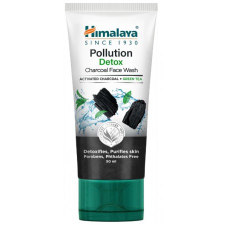 Himalaya Pollution Detox Nettoyant pour le visage au charbon de bois 150 g