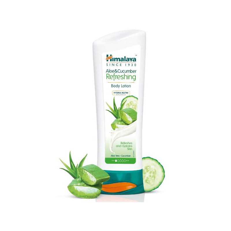 Himalaya Lait Corporel Rafraîchissant Aloe & Concombre 400 ml