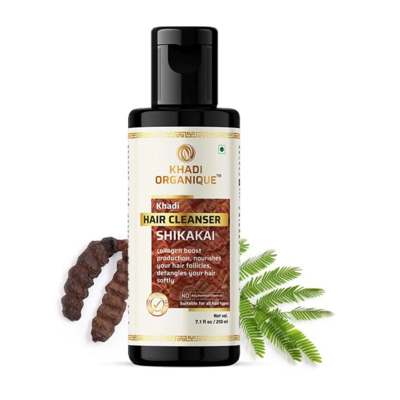 Nettoyant capillaire (shampooing) Khadi Organique Shikakai - 210 ml