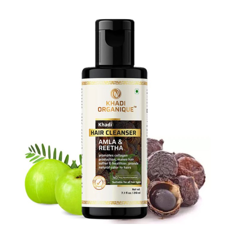 Nettoyant capillaire (shampooing) Khadi Organique Amla & Reetha