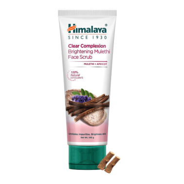 Himalaya Gommage éclaircissant au mulethi pour le visage Clear Complexion