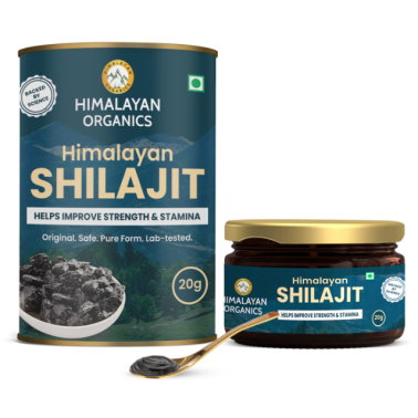 Himalayan Organics Pure Natural Shilajit Resin 20 gm