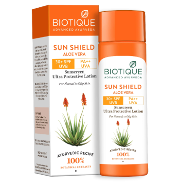 Biotique Sun Shield Aloe Vera Spf 30+ 120ml