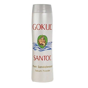 Gokul Santol Talc en poudre 140 g | Bois de santal pur