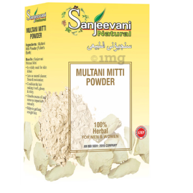 Poudre de Multani Mitti 100 % pure naturelle de Sanjeevani